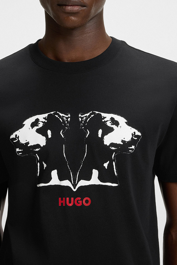 ΜΠΛΟΥΖΑ HUGO - 001 ΜΑΥΡΟ